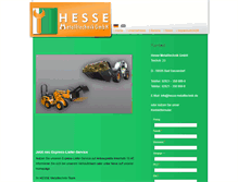 Tablet Screenshot of hessemetalltechnik.de